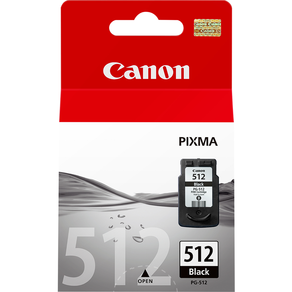 Tintenpatrone Canon PG-512 / 2969B001 Schwarz XL, 401 Seiten