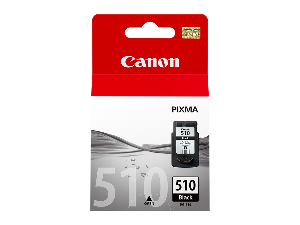 Cartouche d'encre Canon PG-510 / 2970B001 noire, 220 pages