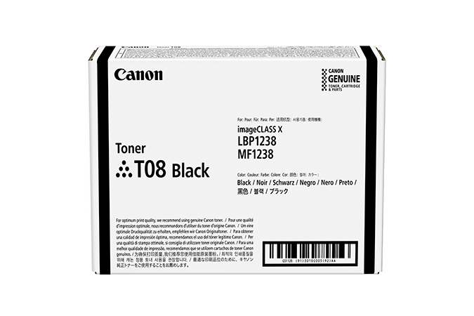 Toner Canon T08 / 3010C006 Schwarz, 11.000 Seiten