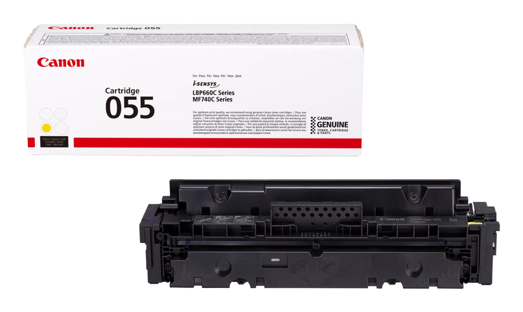 Canon 55 / 3013C002 yellow toner, 2,100 pages