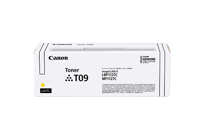 Toner Canon T09 / 3017C006 Gelb, 5.900 Seiten