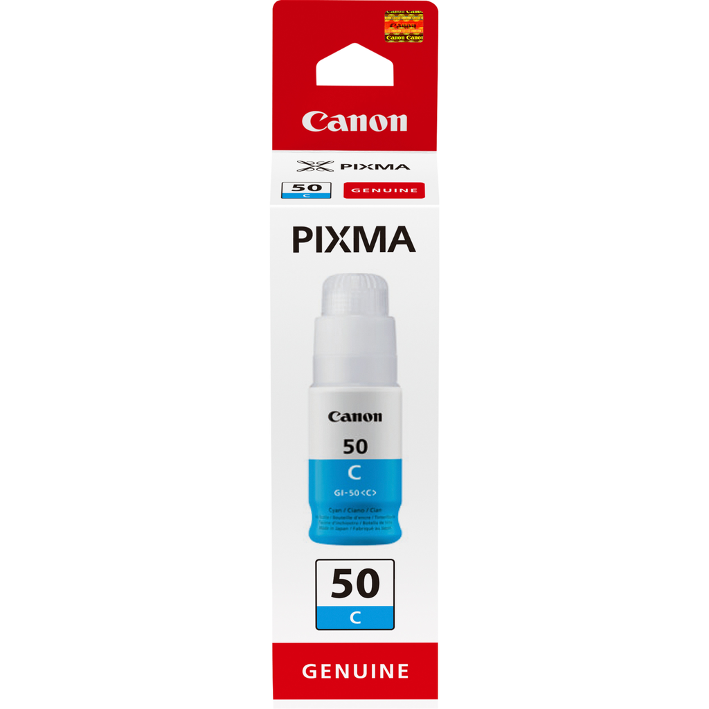 Tintenflasche Canon GI-50C / 3403C001 Cyan