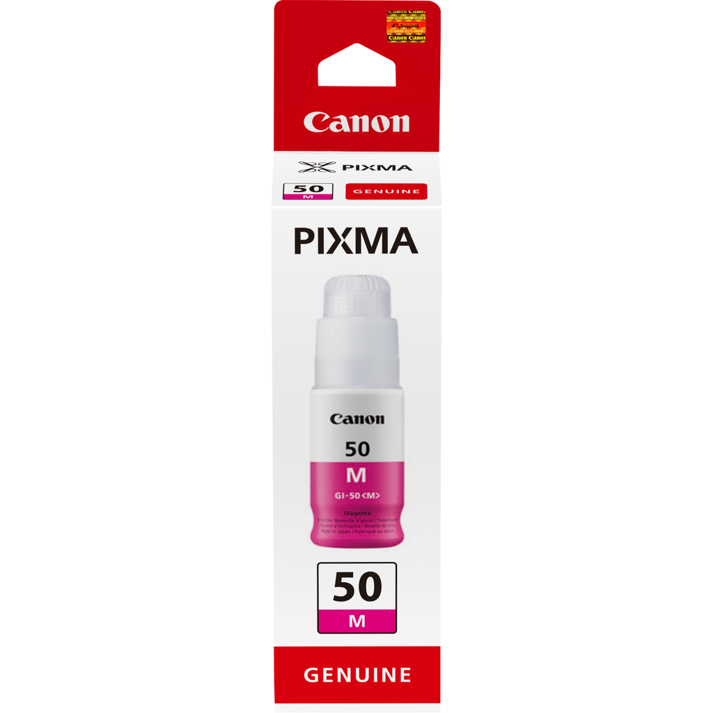 [3404C001] Canon GI-50M / 3404C001 magenta ink bottle, 7,700 pages