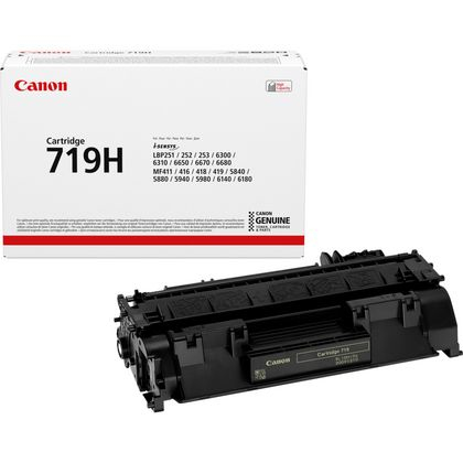Canon 719 / 3480B012 black toner, 6,400 pages