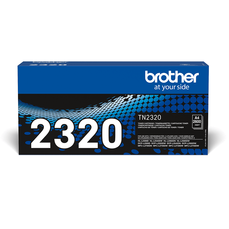 Toner Brother TN-2320 / TN2320 noir XL, 2 600 pages