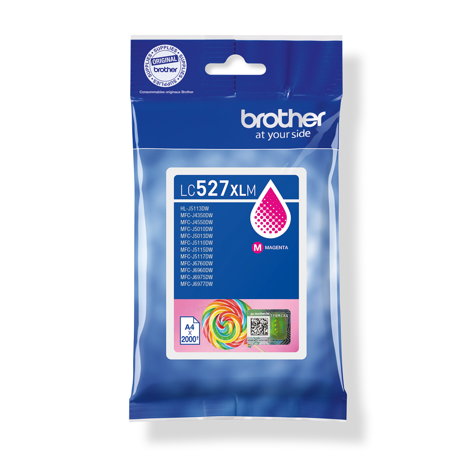 [LC527XLM] Brother LC-527XLM / LC527XLM magenta ink cartridge XL, 2,000 pages
