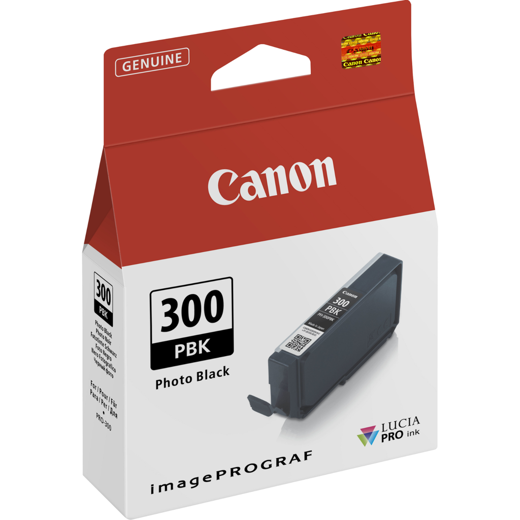 Tintenpatrone Canon PFI-300 / 4193C001 Fotoschwarz, 303 Seiten