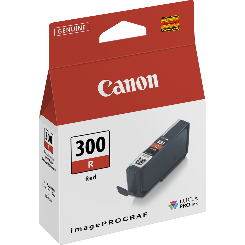 Canon PFI-300 R / 4199C001 red ink cartridge