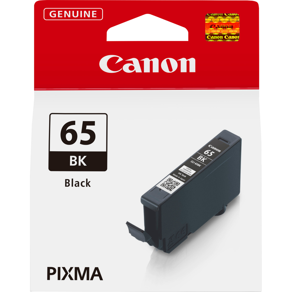 Tintenpatrone Canon CLI-65BK / 4215C001 Schwarz, 860 Seiten