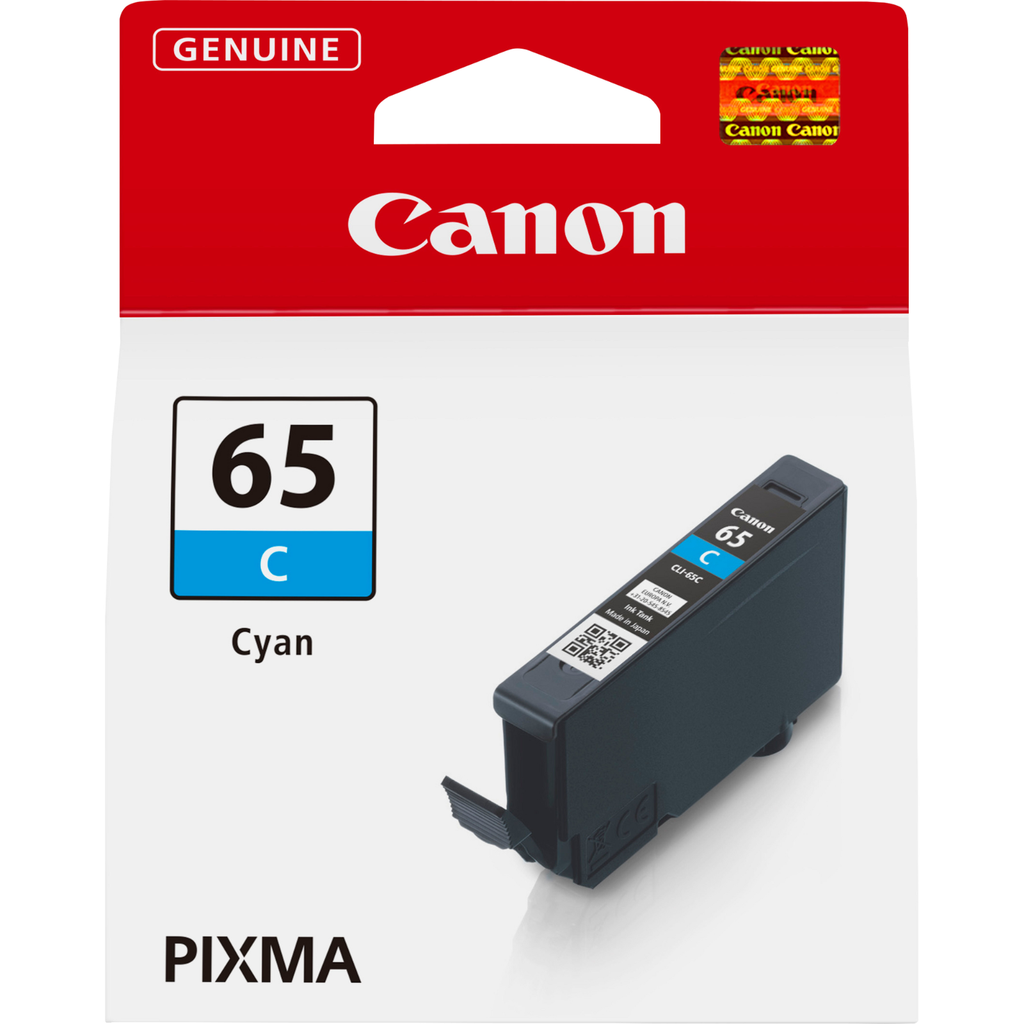 Tintenpatrone Canon CLI-65C / 4216C001 Cyan, 482 Seiten