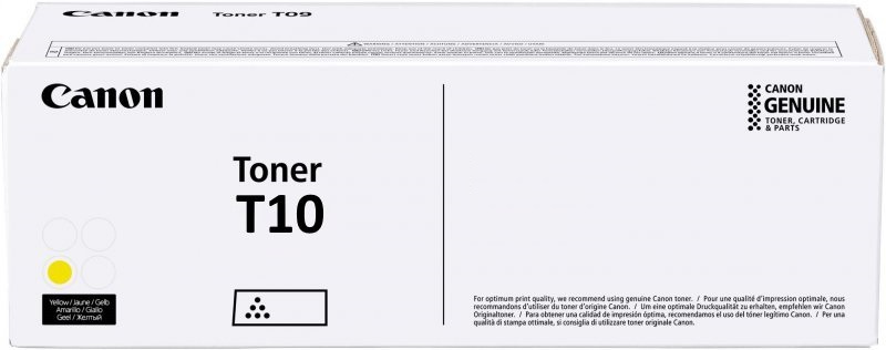 Toner Canon T10 / 4563C001 jaune XL, 10 000 pages