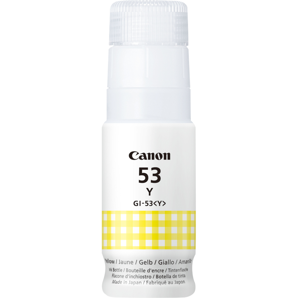 Tintenflasche Canon GI-53 / 4690C001 Gelb, 60 ml