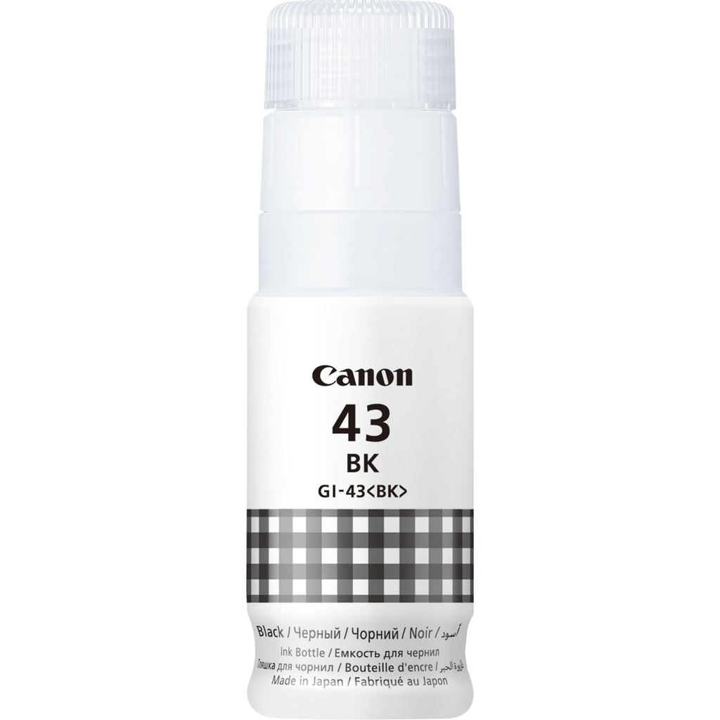 Cartouche d'encre Canon GI-43 / 4698C001 noire, 60 ml
