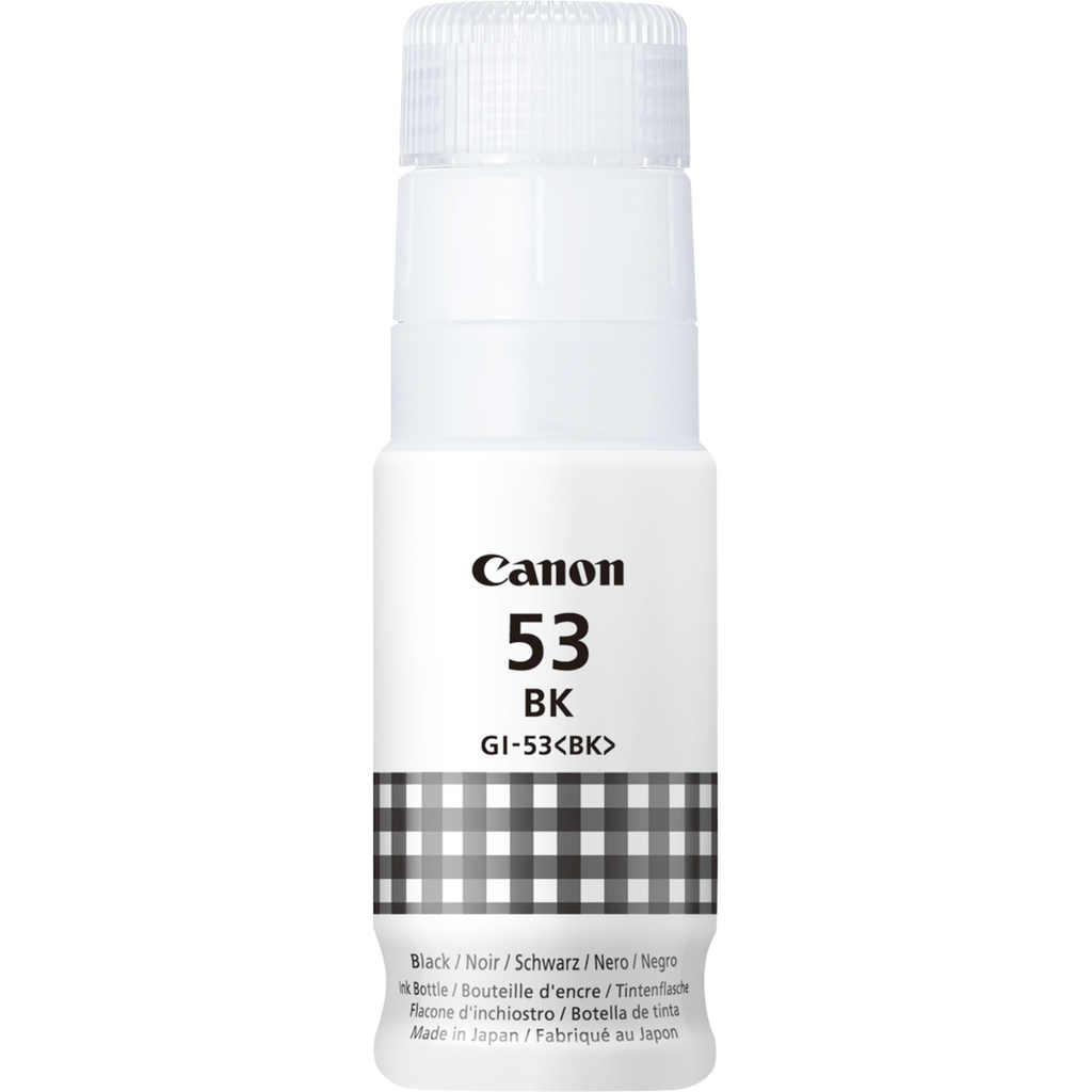 Bouteille d'encre Canon GI-53 / 4699C001 noire, 60 ml