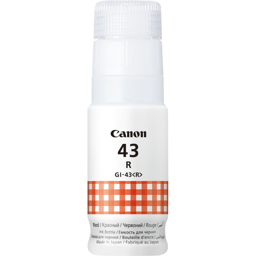 Tintenpatrone Canon GI-43 R / 4716C001 Rot, 60 ml