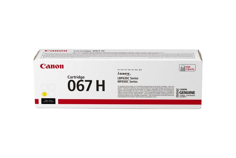 Toner Canon 067H / 5103C002 Gelb XL, 2.350 Seiten