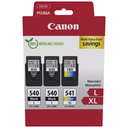 Pack Canon PG-540L/CL-541XL / 5224B017 4 couleurs XL