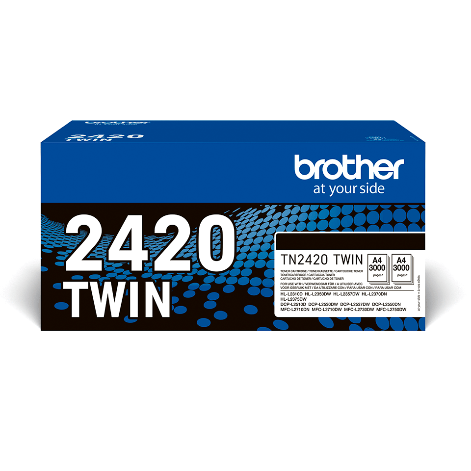 [TN2420TWIN] Brother TN-2420TWIN / TN2420TWIN black toner twin pack XL, 2 x 3,000 pages