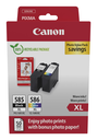 Pack Canon PG-585XL/CL-586XL / 6204C005 4 couleurs XL