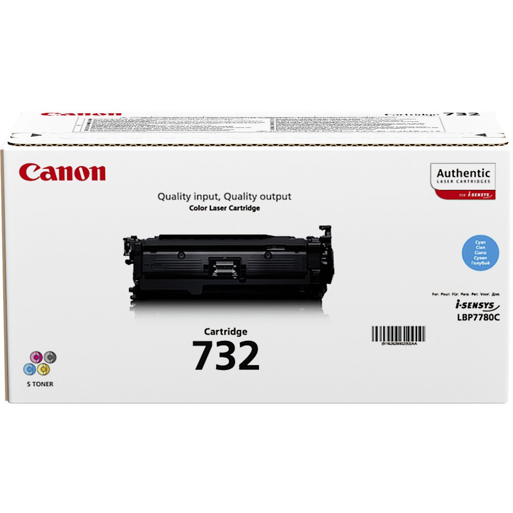 Canon 732 / 6262B002 cyan toner, 6,400 pages