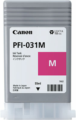 Cartouche d'encre Canon PFI-031M / 6265C001 magenta, 55 ml