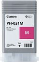Canon PFI-031M / 6265C001 magenta ink cartridge, 55 ml