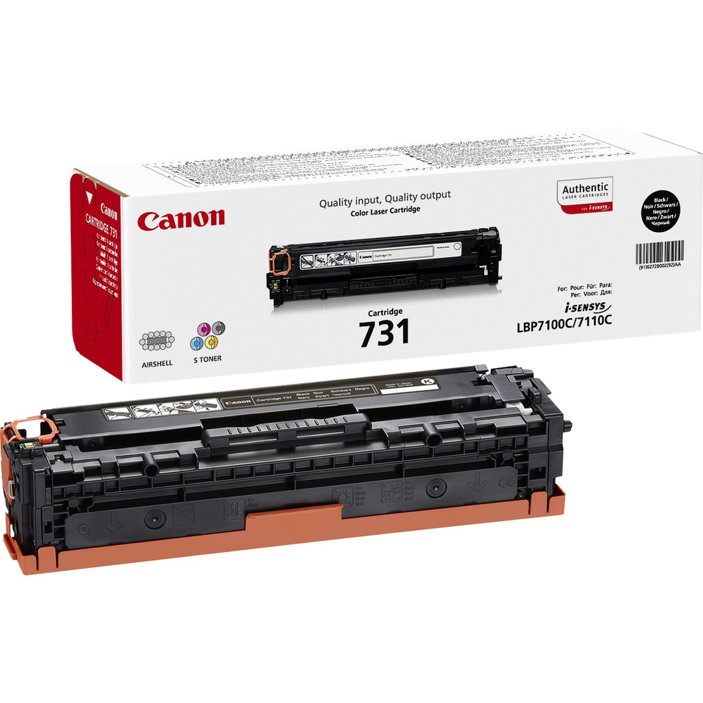 Toner Canon 731 / 6272B002 Schwarz, 1.400 Seiten