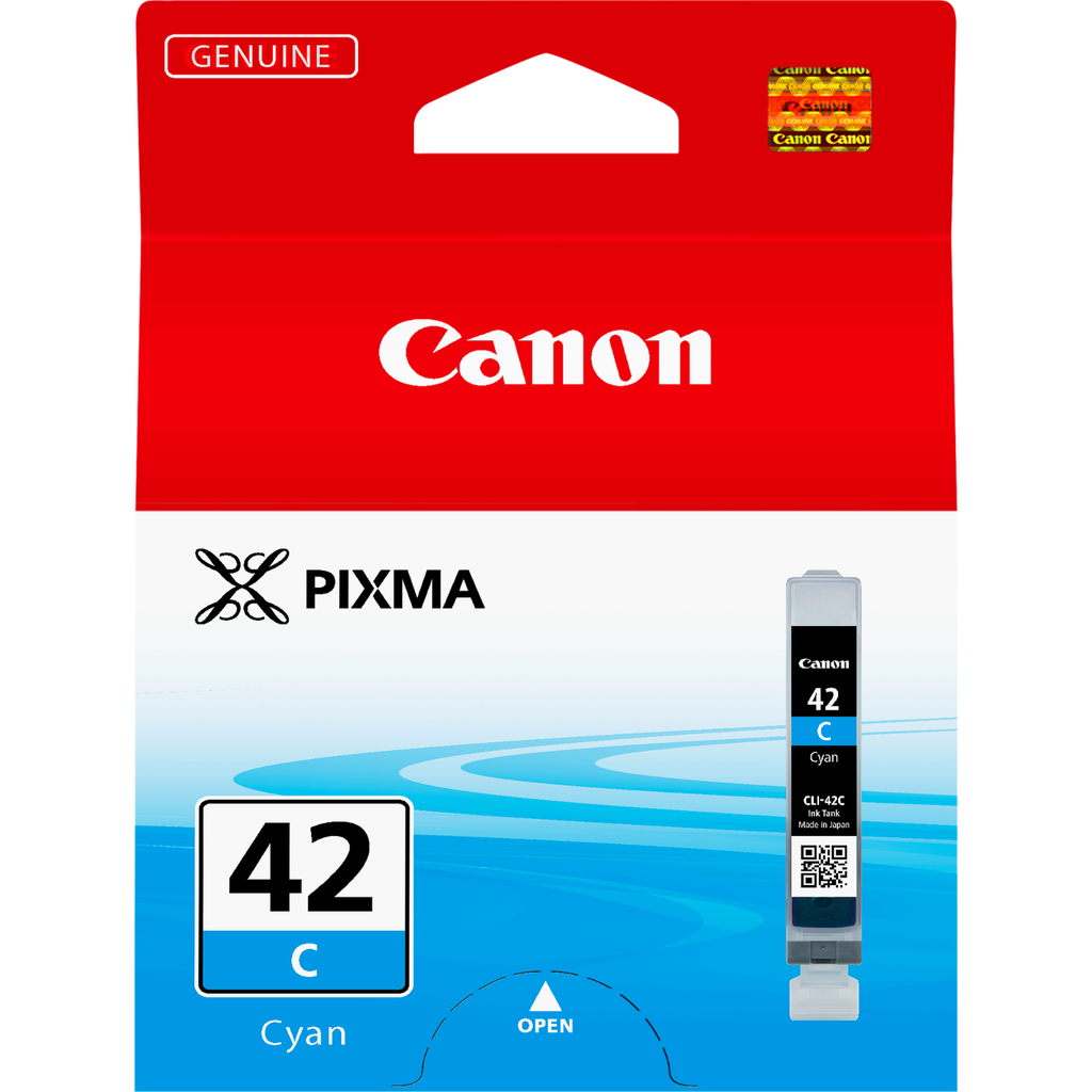 Cartouche d'encre Canon CLI-42C / 6385B001 cyan, 600 pages