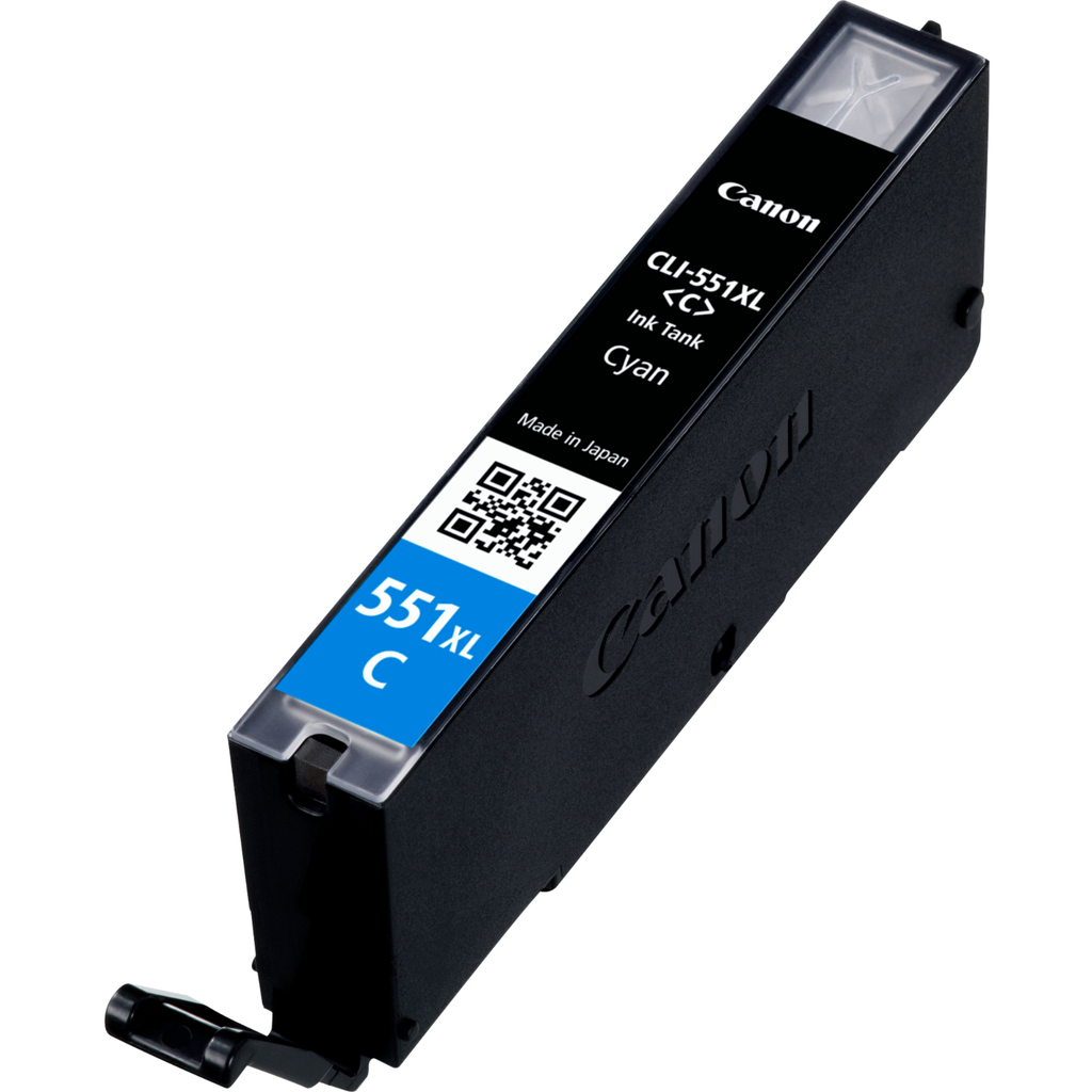 Tintenpatrone Canon CLI-551CXL / 6444B001 Cyan XL, 665 Seiten