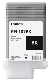 Cartouche d'encre Canon PFI-107BK / 6705B001 noire