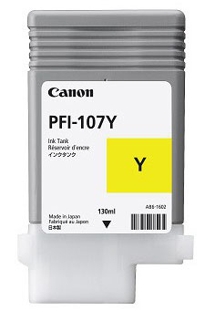 Canon PFI-107Y / 6708B001 yellow ink cartridge
