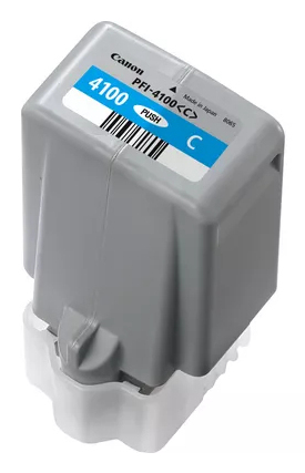 Canon PFI-4100 / 6778C001 cyan ink cartridge, 700 pages