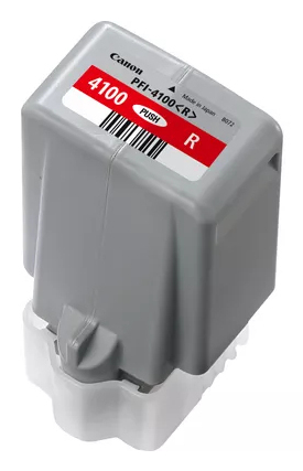 Cartouche d'encre Canon PFI-4100 R / 6785C001 rouge
