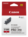 Cartouche d'encre Canon PFI-5100 R / 6958C001 rouge, 144 ml