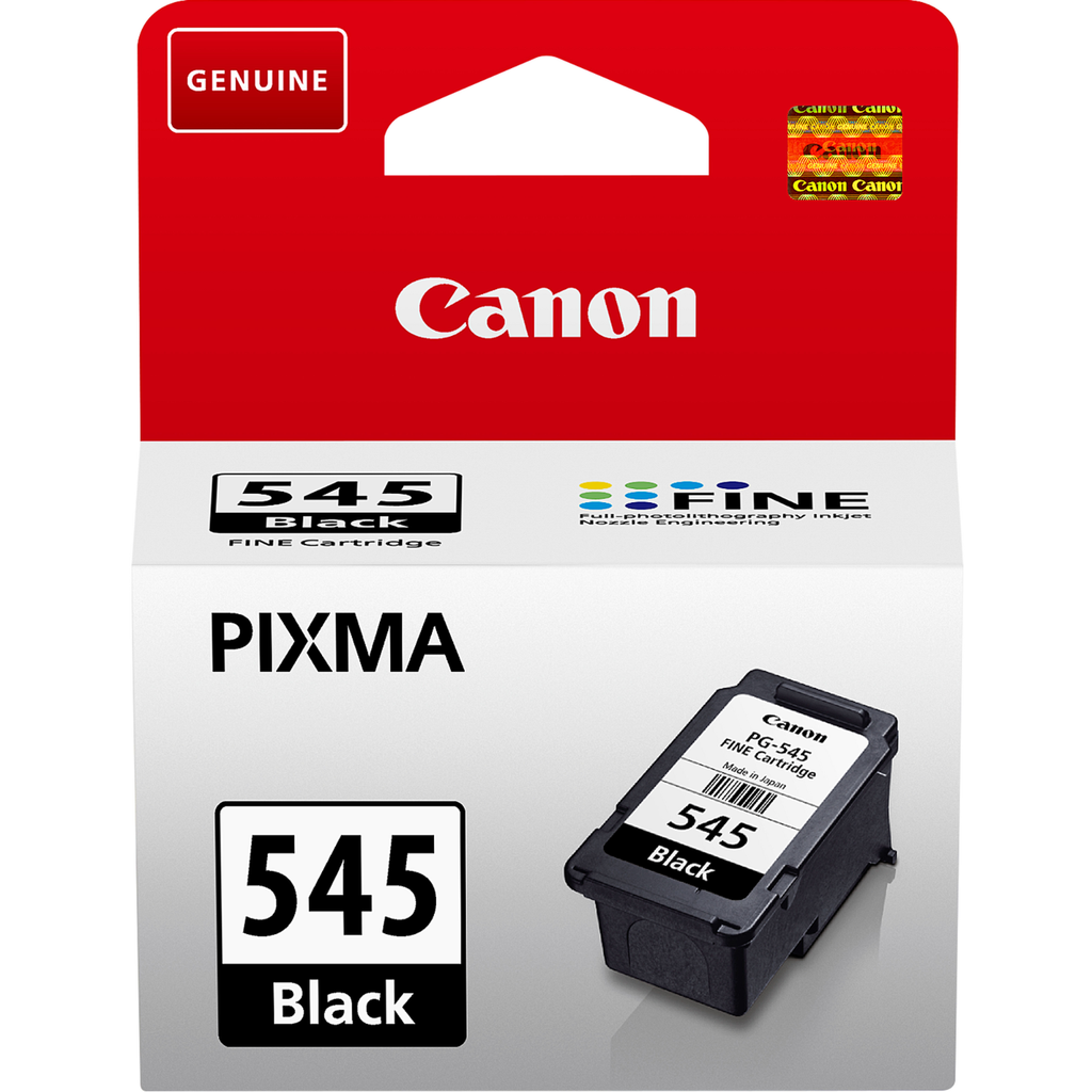 Tintenpatrone Canon PG-545 / 8287B001 Schwarz, 180 Seiten
