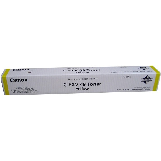 Canon C-EXV49 / 8527B002 yellow toner, 19,000 pages