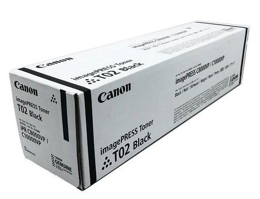 Toner Canon T02 / 8529B001 noir, 44 000 pages
