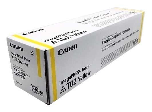 Toner Canon T02 / 8532B001 jaune