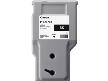 Cartouche d'encre Canon PFI-207BK / 8789B001 noire