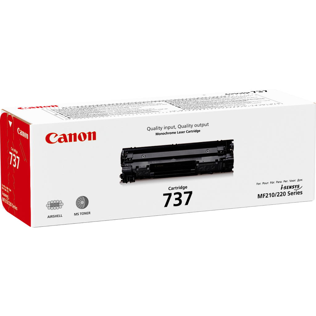 Toner Canon 737 / 9435B002 noir, 2 100 pages