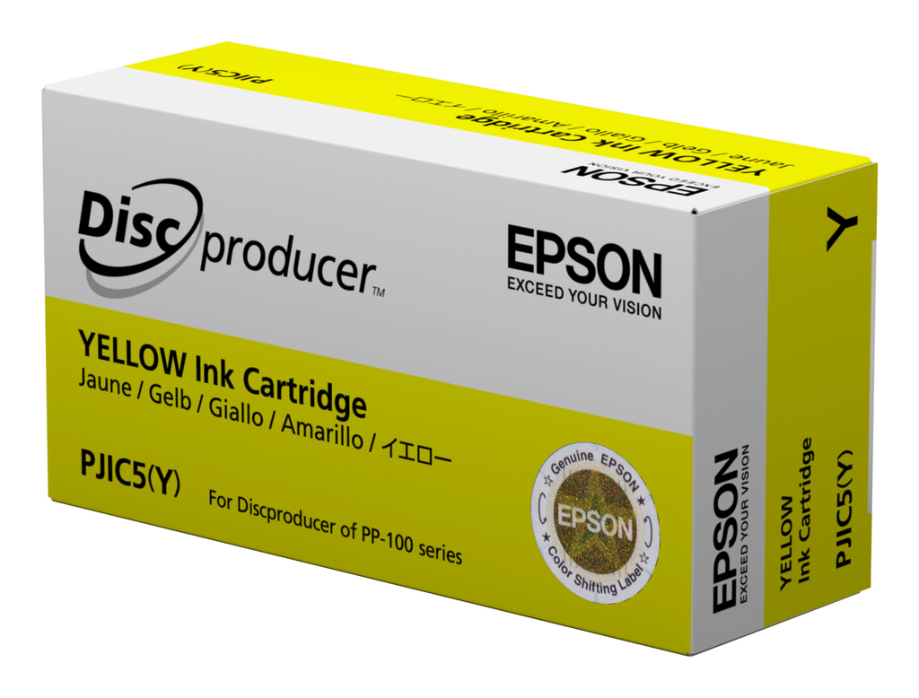 [C13S020692] Epson PJIC7Y / C13S020692 yellow ink cartridge, 315 ml