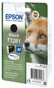 Tintenpatrone Epson T1281 / C13T12814012 Schwarz, 185 Seiten