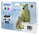 Tintenpatrone Epson 26 / C13T26164010 4 Farben, 45 ml