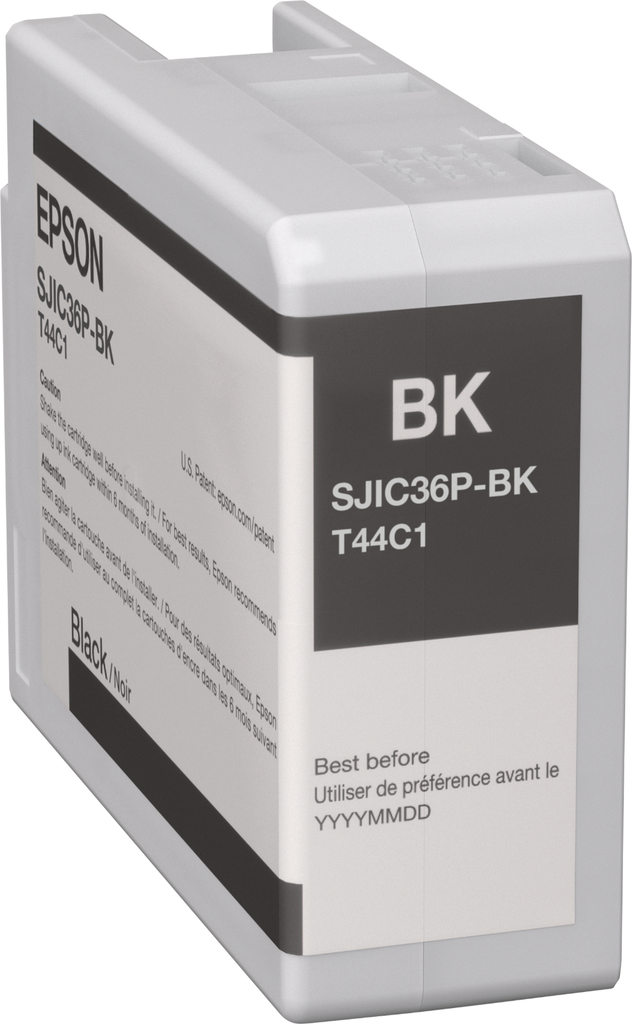 [C13T44C140] Tintenpatrone Epson SJIC36PK / C13T44C140 Schwarz, 80 ml