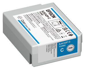 Cartouche d'encre Epson SJIC42P-C / C13T52M240 cyan, 50 ml