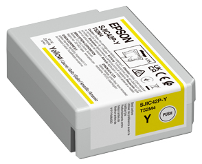 Tintenpatrone Epson SJIC42P-Y / C13T52M440 Gelb, 50 ml