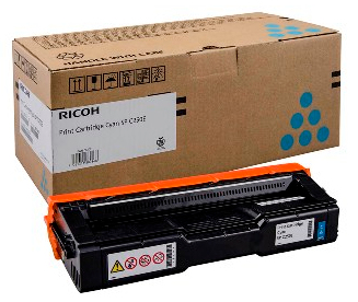 Toner Ricoh SPC250E / 407544 cyan, 1 600 pages