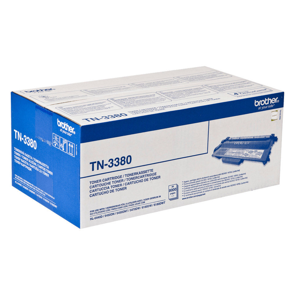 Brother TN-3380 / TN3380 black toner XL, 8,000 pages