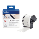 Brother DK-N55224 / DKN55224 continuous non-adhesive paper roll, black on white, 54 mm x 30.48 m