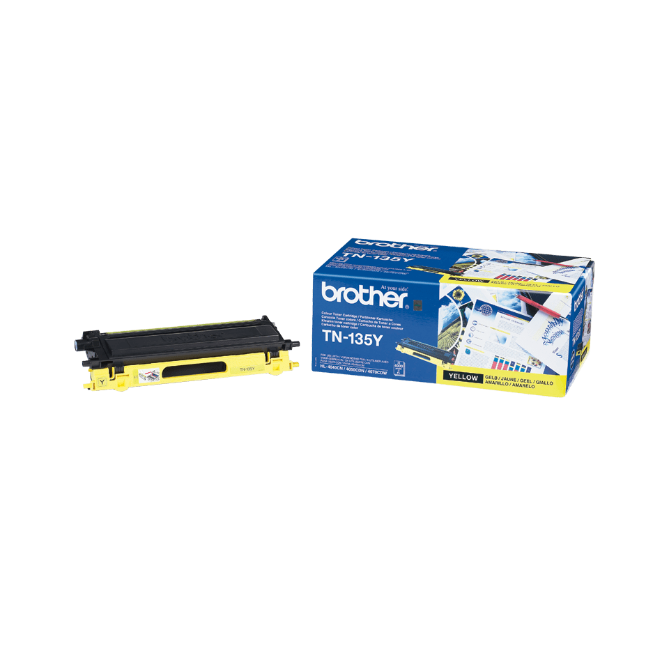 Toner Brother TN-135Y / TN135Y jaune XL, 4 000 pages